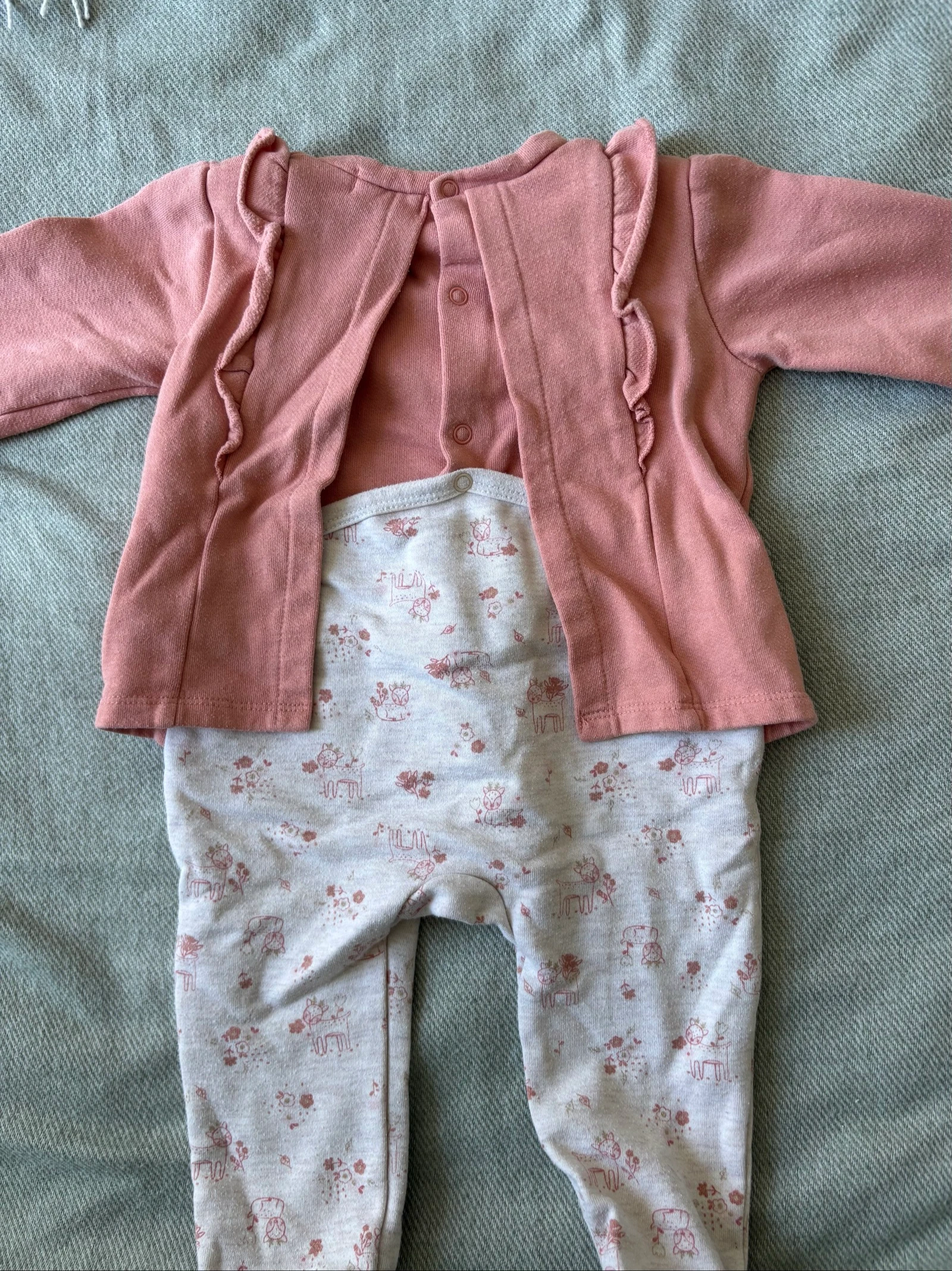 169/ Lovely One-Piece Pajamas - In Extenso - 9 Months – photo 4